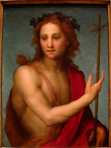 Saint John the Baptist, circa 1517, by Andrea del Sarto (1486-1530) - IMG 7434