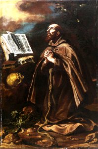 San Pedro de Alcántara (Museo de El Greco, Toledo). Free illustration for personal and commercial use.