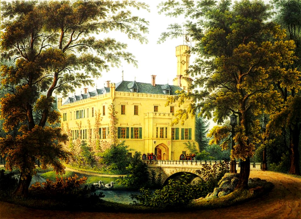 Schloss Fischbach 1850