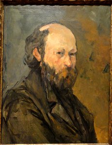 Self Portrait, Paul Cezanne, 1878-1880 - Phillips Collection - DSC04797