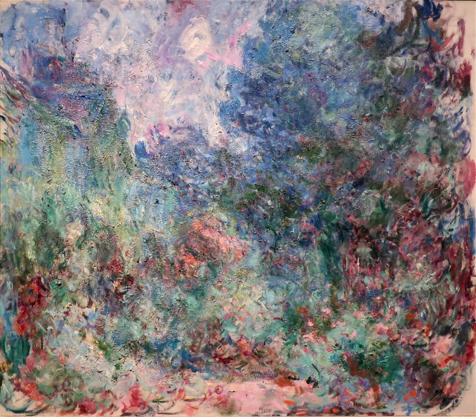 The Artist's House Seen from the Rose Garden by Claude Monet 5103