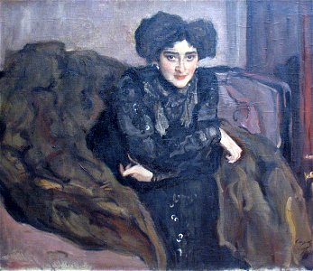 1903 Serow Portrait E.I. Loseva anagoria