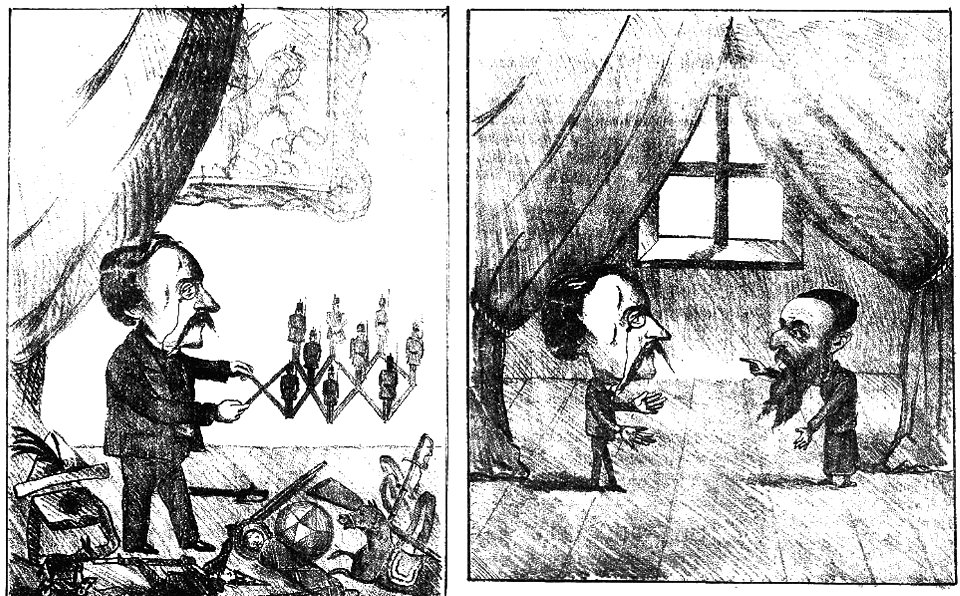 Schulhoff - Jucâriile domnuluĭ Carpŭ, Ghimpele, 14 apr 1868
