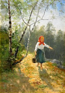 Severin Nilson-Liten hallandsflicka