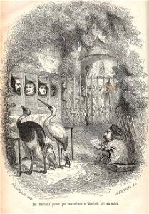 Scènes vie privée Grandville