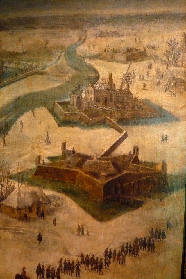 Siege of Jülich 1622 by Peter Snayers - detail 08