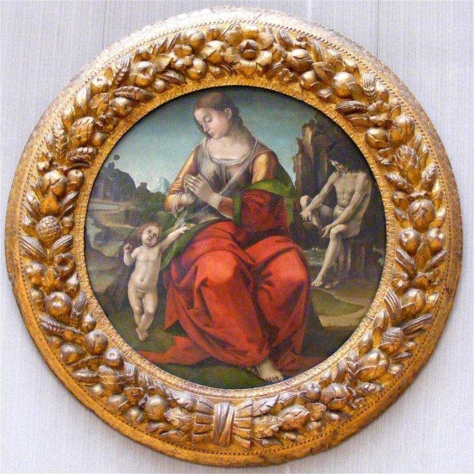 Luca Signorelli-Maria mit dem Kinde