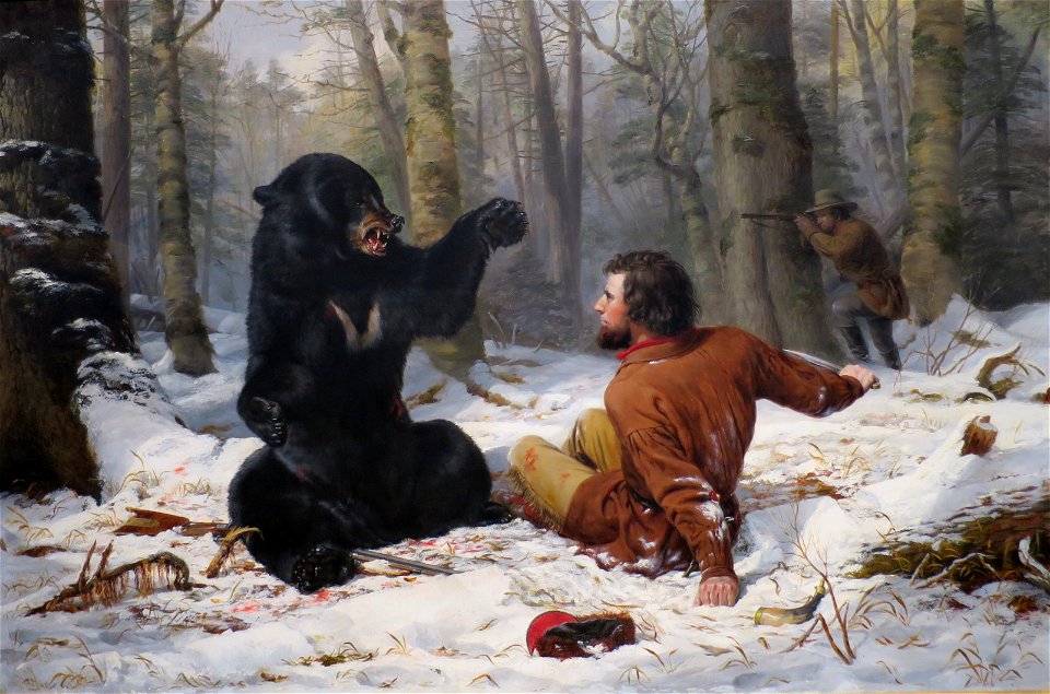 Arthur Fitzwilliam Tait - 'The Life of a Hunter-A Tight Fix', 1856
