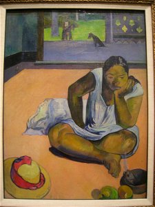 The Brooding Woman, 1891, by Paul Gauguin (1848-1903) - IMG 7191