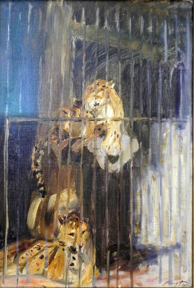 Slevogt Zwei Leoparden
