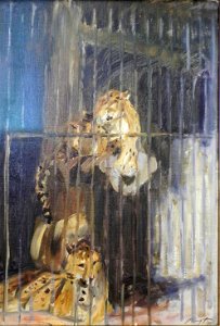 Slevogt Zwei Leoparden