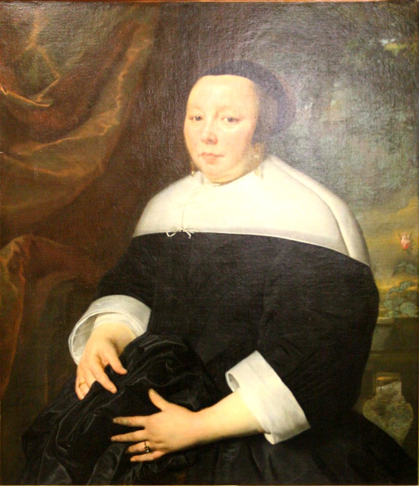 Tempel-Portrait de femme