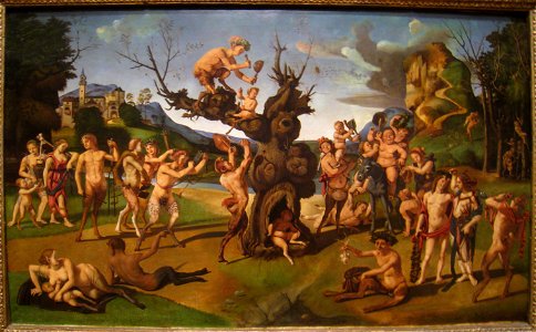 The Discovery of Honey by Bacchus, by Piero di Cosimo (c. 1462-after 1515) - IMG 7437