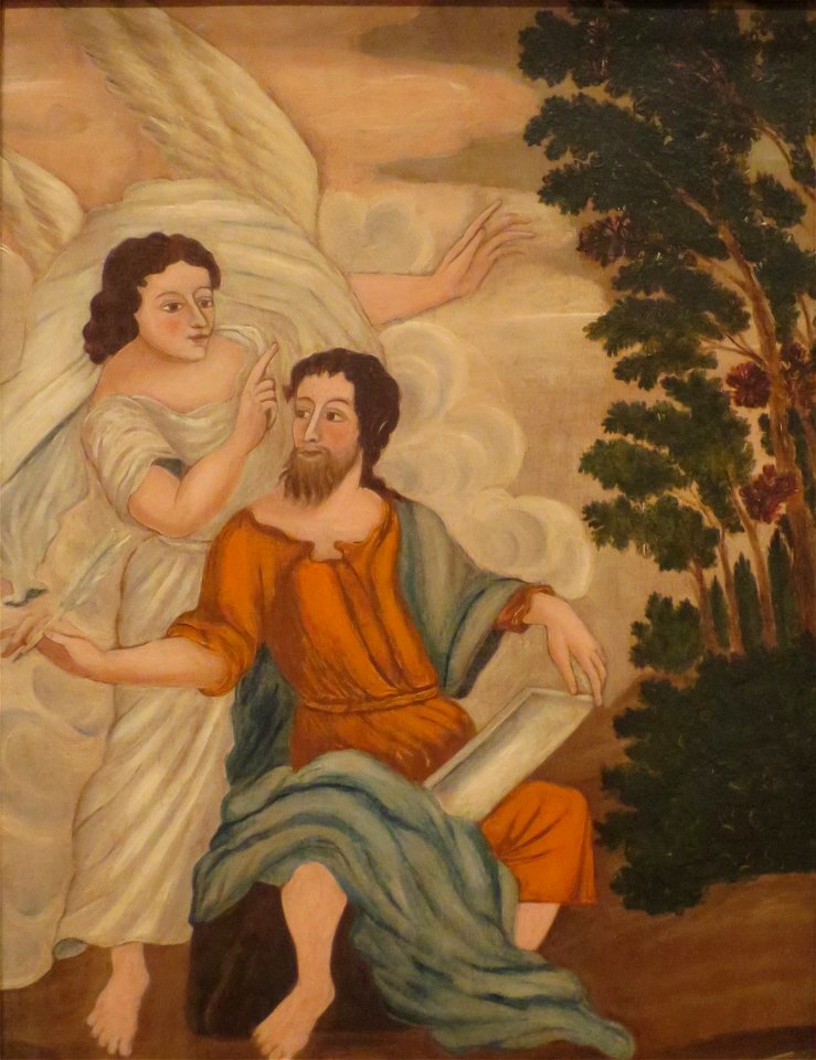 St. Matthew and the Angel by an unidentified artist