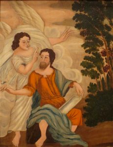 St. Matthew and the Angel by an unidentified artist