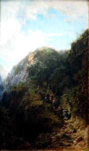 Spitzweg Carl Tourists in the Mountains@Kunsthalle Hamburg