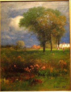 September Afternoon, 1887, by George Inness - SAAM - DSC00836