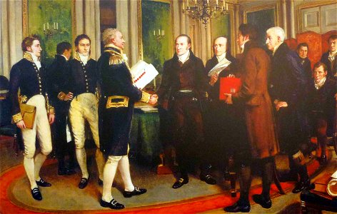 Signing the Treaty of Ghent