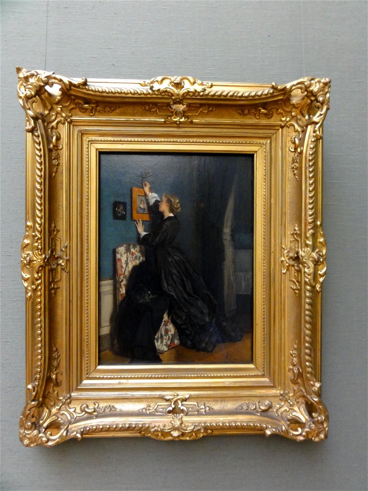 Stevens, Alfred — Im Boudoir