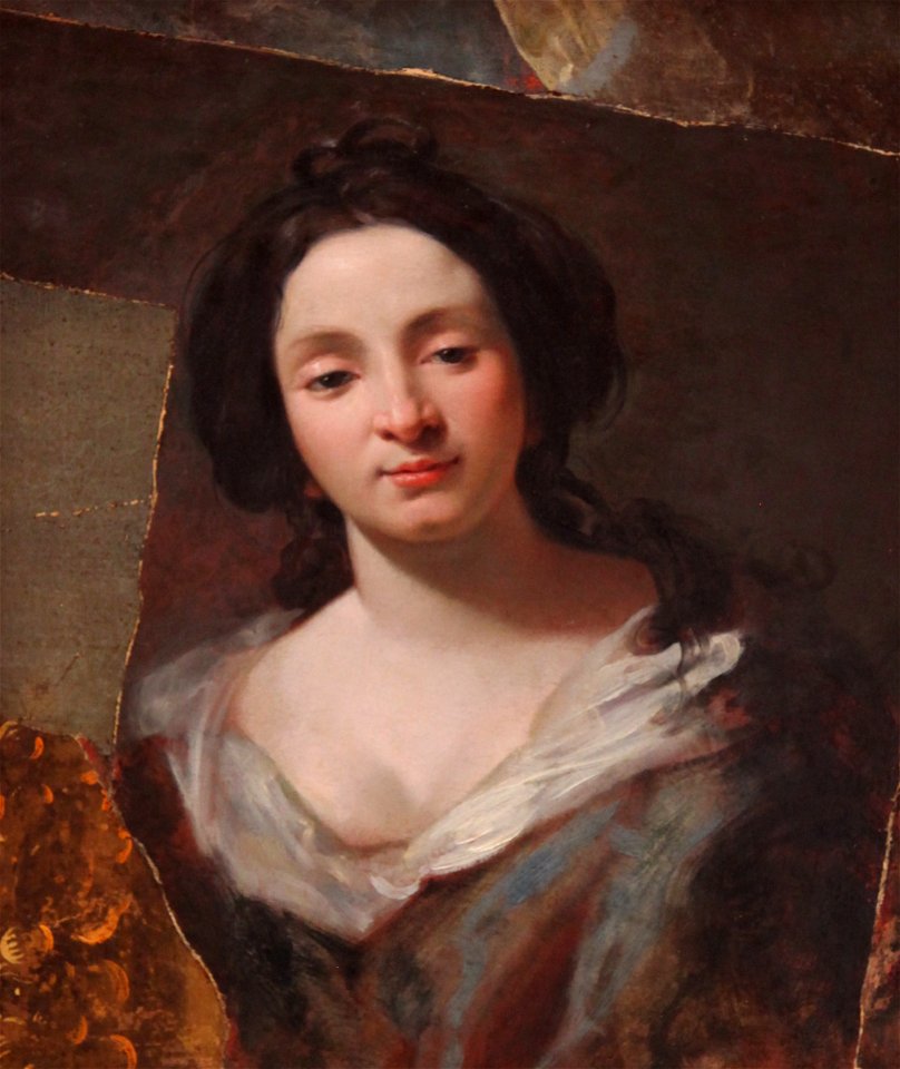 Simon Vouet Portrait of Virginia da Vezzo
