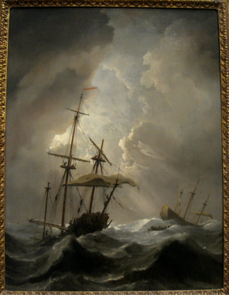 Storm at Sea, Willem van de Velde the Younger (1633-1707) - IMG 7352