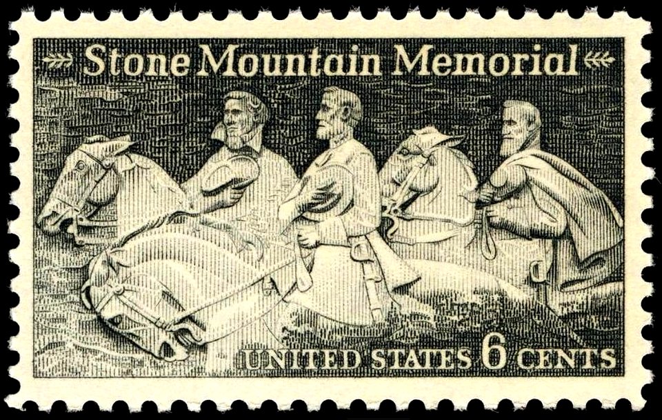 Stone Mountain Memorial 6c 1970 issue