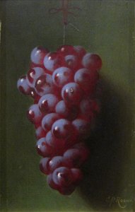 Still Life with Grapes by Carducius Plantagenet Ream, c. 1829