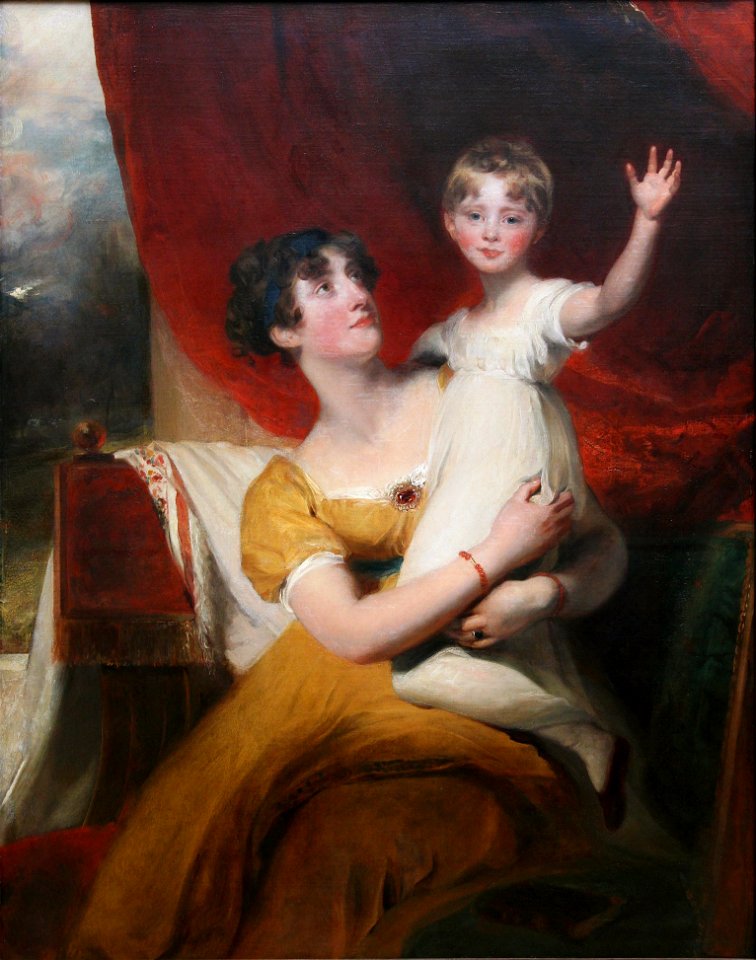 Thomas Lawrence - Lady Orde & Daughter Anne