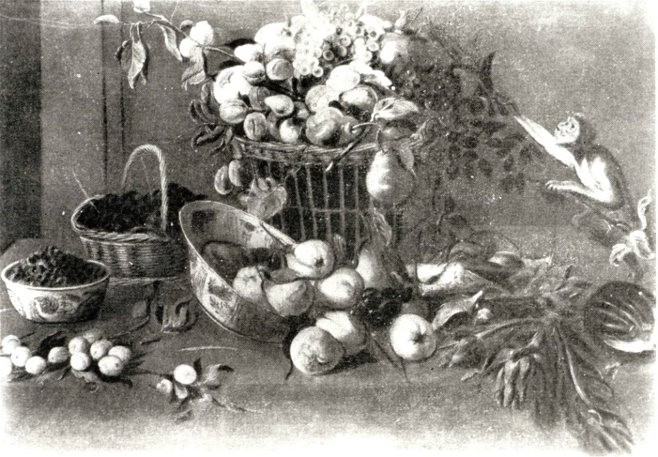 Snyders Monkey Among Fruit