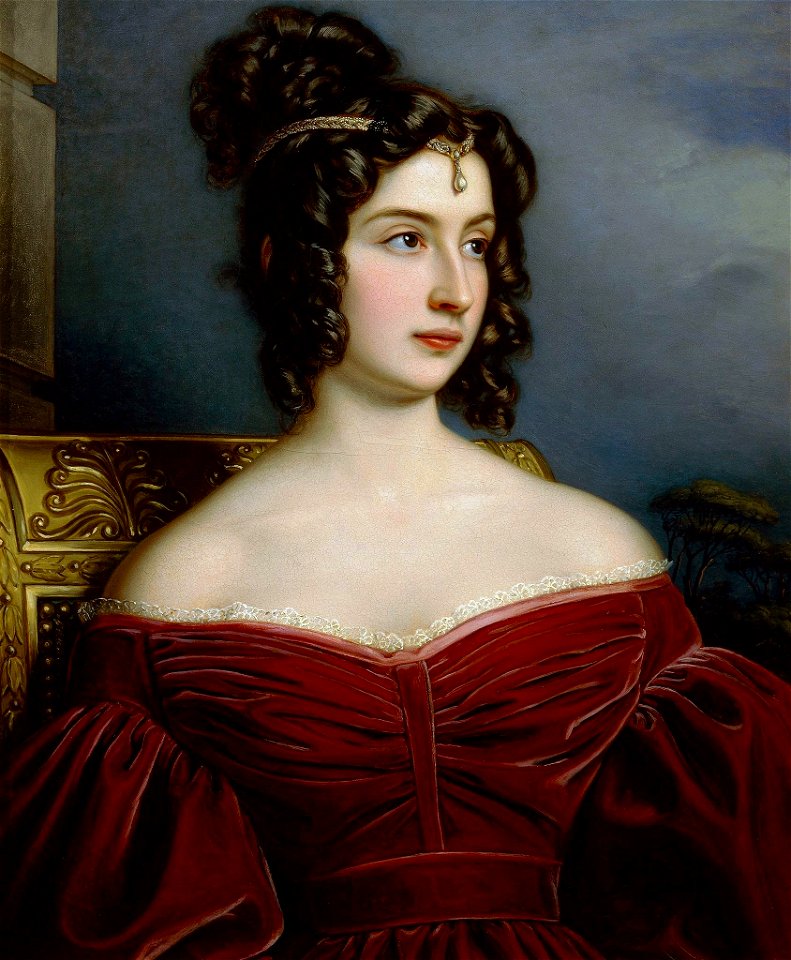 Stieler - Marianna Marchesa Florenzi, 1831