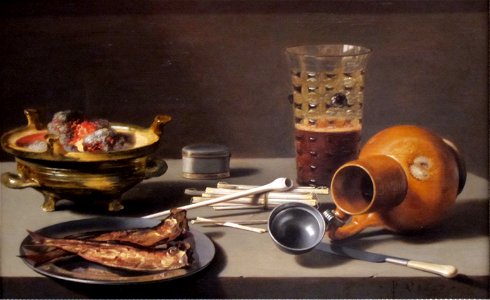 Still Life by Pieter Claesz, 1627, Timken Museum of Art