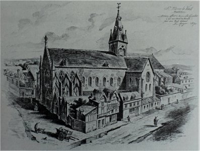 Église st pierre en 1890 par E Auger 04588