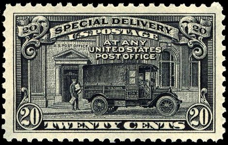 Special Delivery 20c 1925 issue