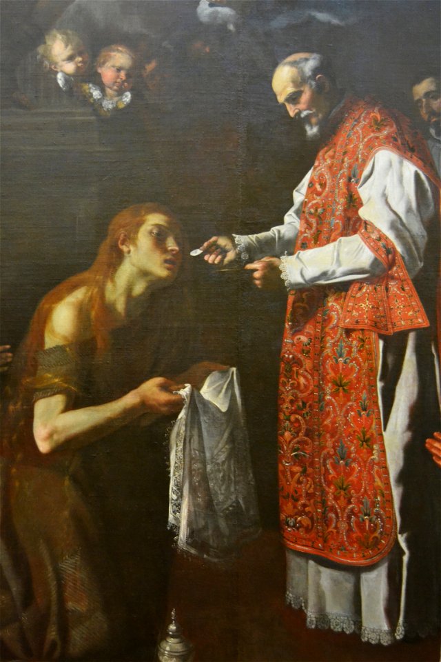 Última Comunió de la Magdalena, Jeroni Jacint Espinosa, museu de Belles Arts, València