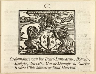 Stadswapen van Haarlem. NL-HlmNHA 1477 53010307