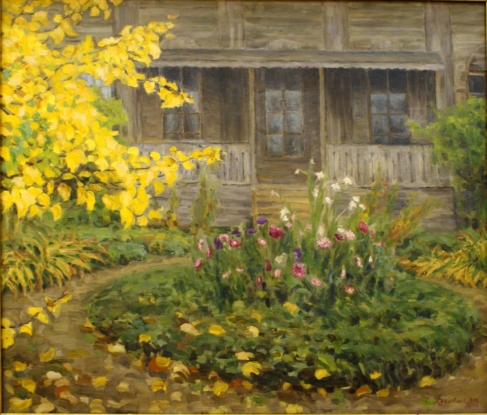 Восень. Дача. С. Ю. Жукоўскі