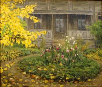 Восень. Дача. С. Ю. Жукоўскі