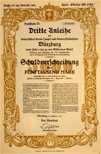 Stadt Würzburg 1923
