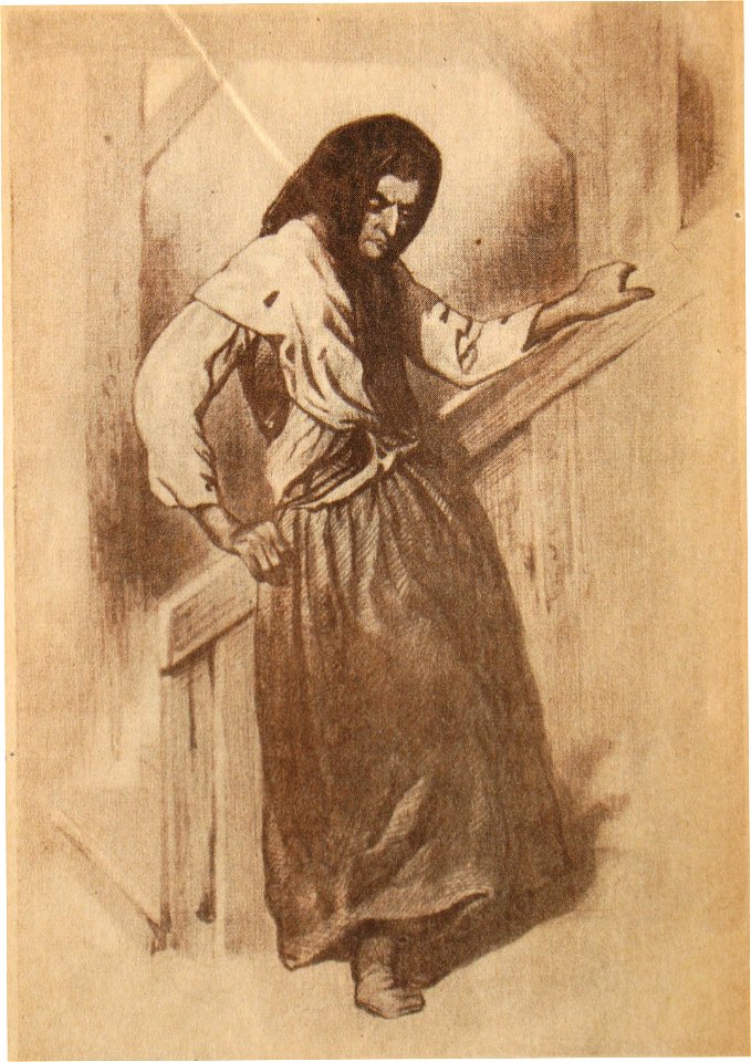 Дюма Гаварни Карконта в 1829