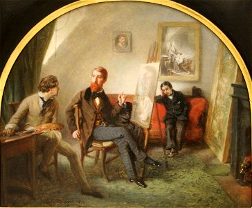 Tassaert-atelier du peintre