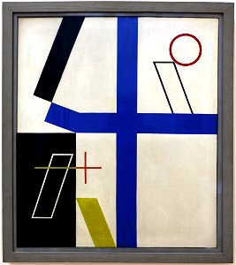 Sophie taeuber-arp, quattro spazi a croce rotta, 1932