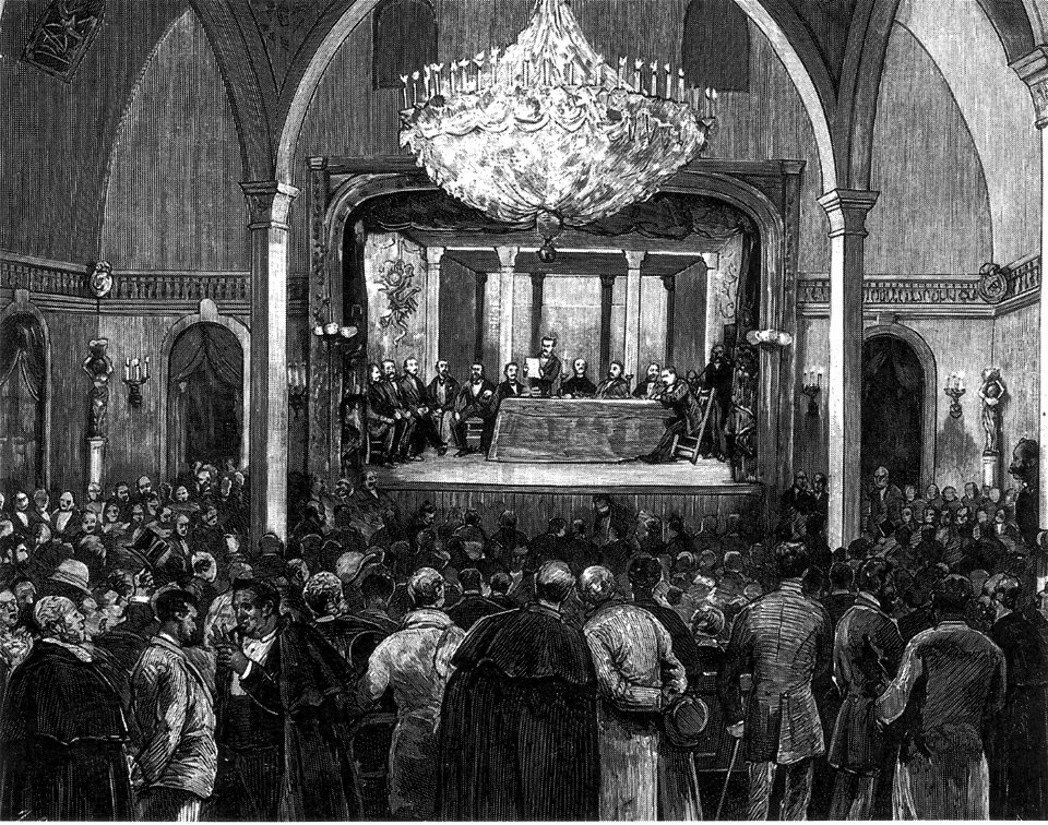 Teatro Capellanes por Comba 1882