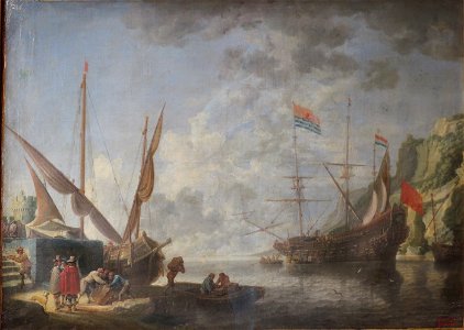 'Harbor' by David Teniers the Younger, The Hermitage