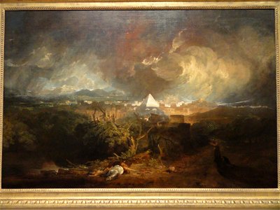 The Fifth Plague of Egypt, Turner - Indianapolis Museum of Art - DSC00690