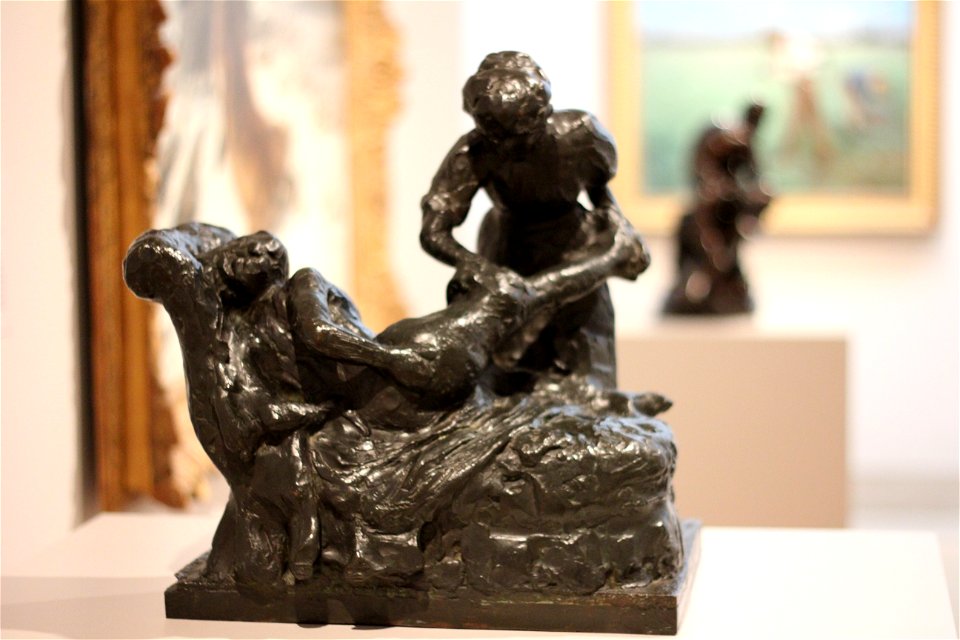 The Masseuse (between 1896-1911) Edgar Degas