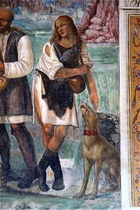 Storie di s. benedetto, 07 sodoma - Come Benedetto ammaestra nella santa dottrina i contadini che lo visitavano 05