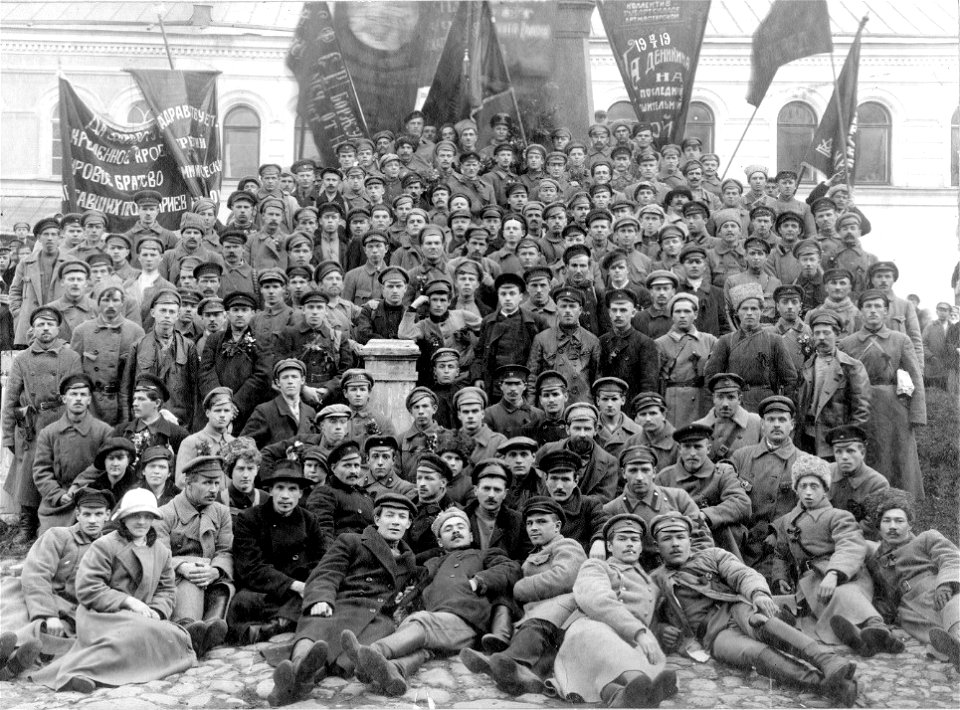 The Red Army before being sent to the Civil War