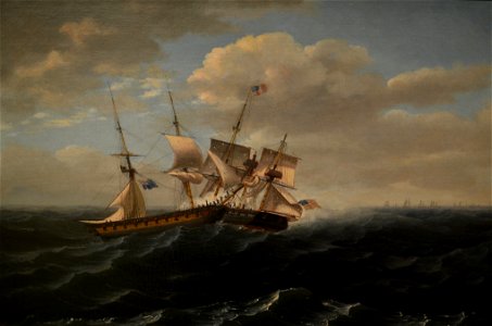 The Wasp and the Frolic, by Thomas Birch