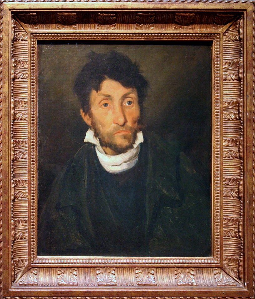 Théodore Géricault - Portret van een kleptomaan