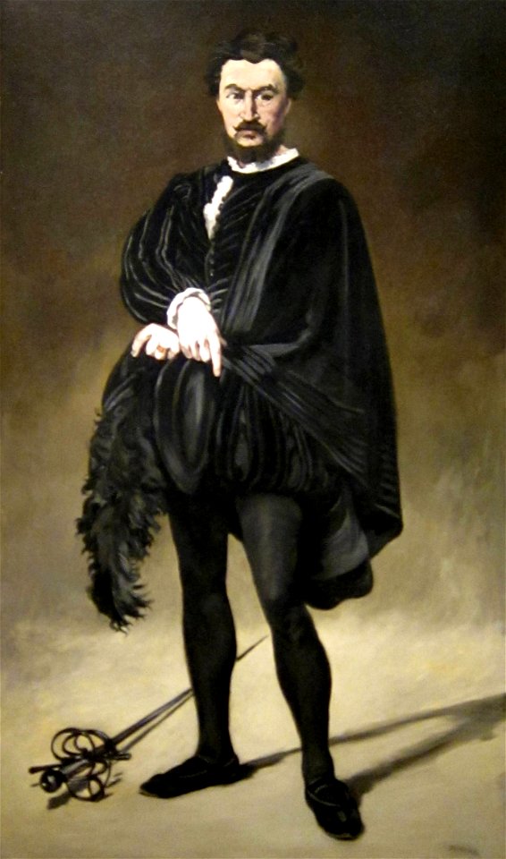 The Tragic Actor (Rouvière as Hamlet)